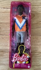 Barbie Ken Fashionistas Doll African American Twisted Black Hair #203 Mattel New