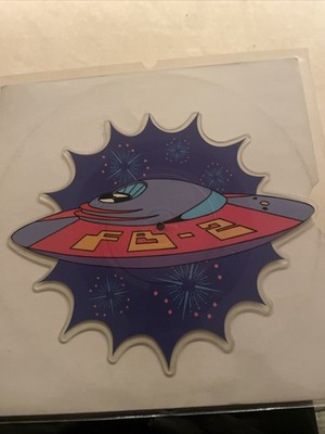 Fuzzbox   FB2 - International Rescue   Shaped Picture Disk   1989 - RARE