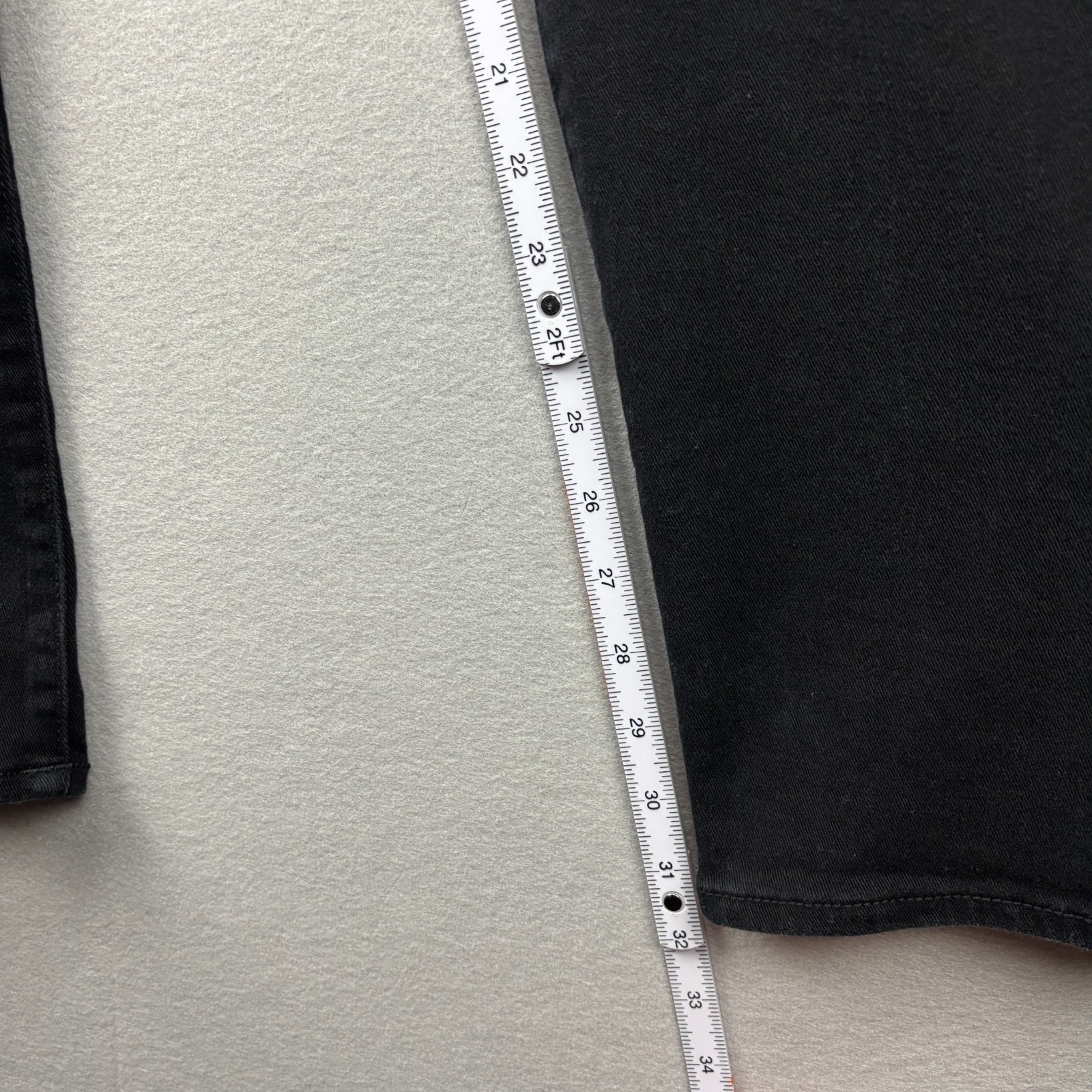 True Religion Ricky Relaxed Straight Black Jeans Mens Actual 40x32 | Tag 42x32 thumbnail 15