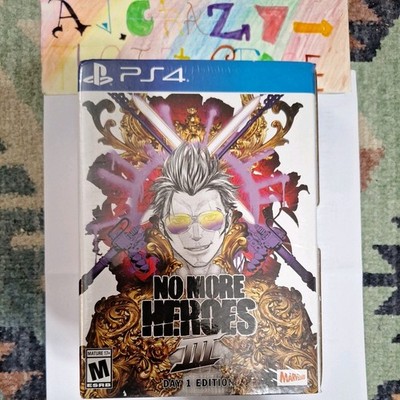 No More Heroes III Day 1 Edition (Sony Playstation 4) PS4 New Sealed