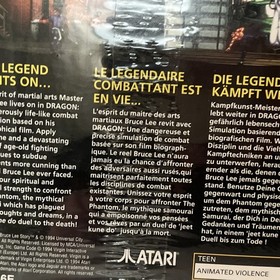 DRAGON THE BRUCE LEE STORY Atari Jaguar new factory sealed 