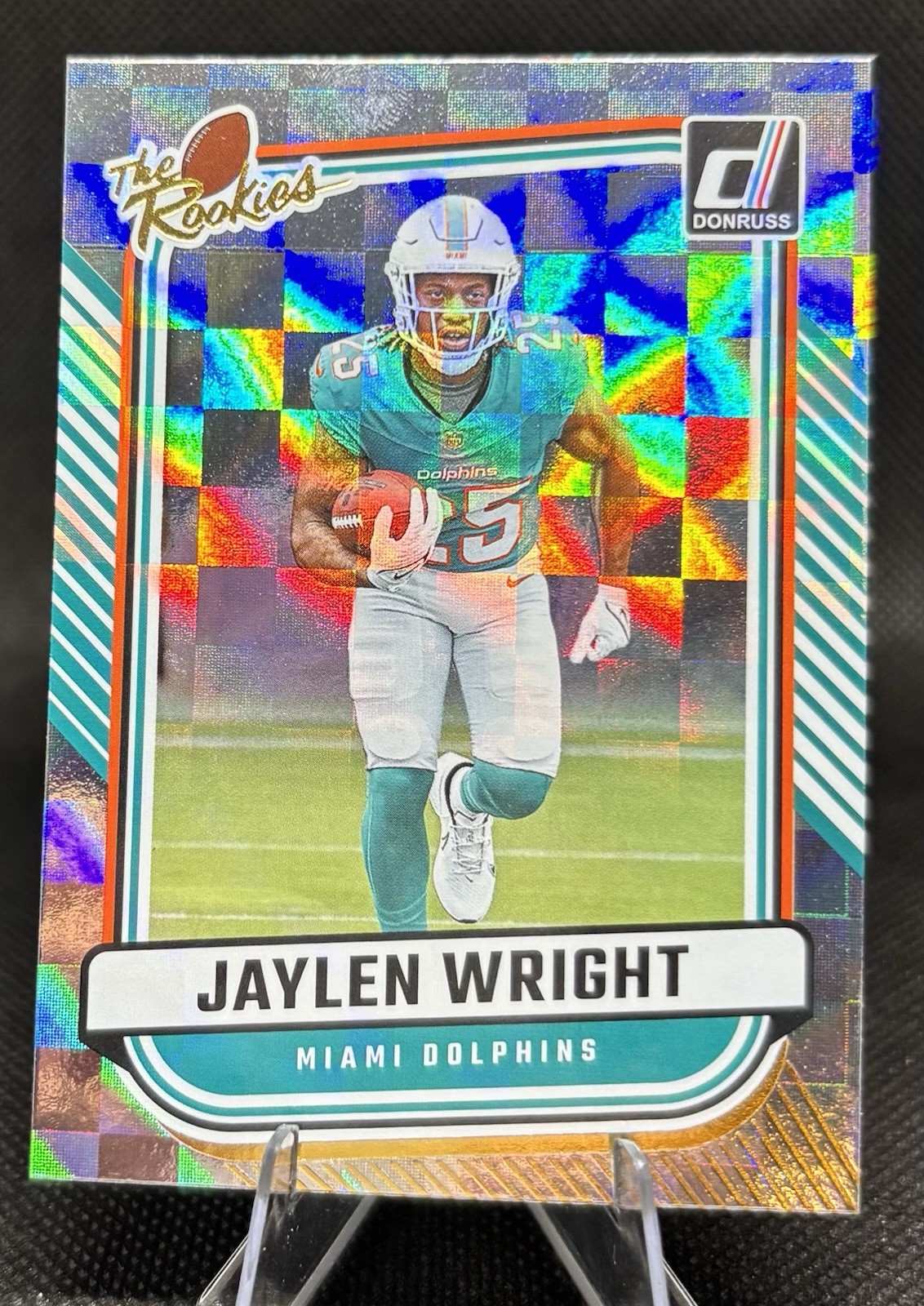 2024 Donruss Football Jaylen Wright The Rookies RC TR30 Miami Dolphins