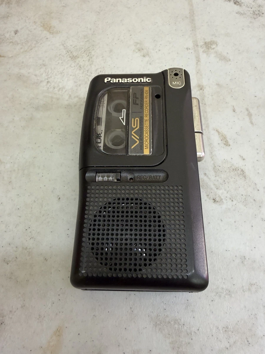 25+ Panasonic Cassette Handheld Dictaphones & Voice Recorders for
