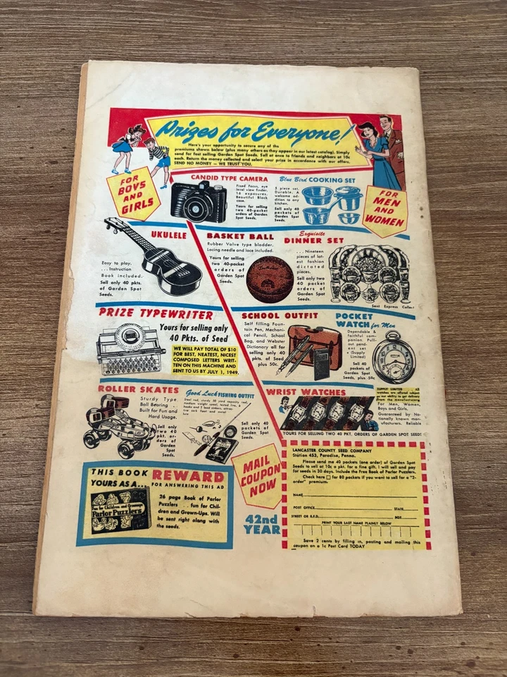 Georgie & Judy # 22 VG Marvel Golden Age Comic Book 1949 Uncle Elmo 20 J347 - Image 2 of 2