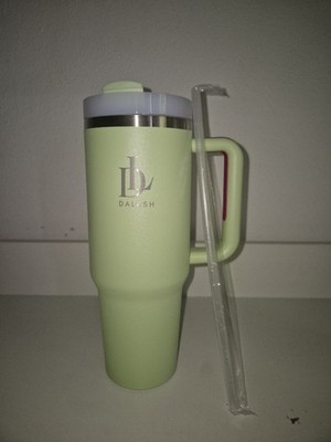 Travel mug 40oz Edelstahl Thermobecher mit Griff & Strohhalm Vakuum Isoliert