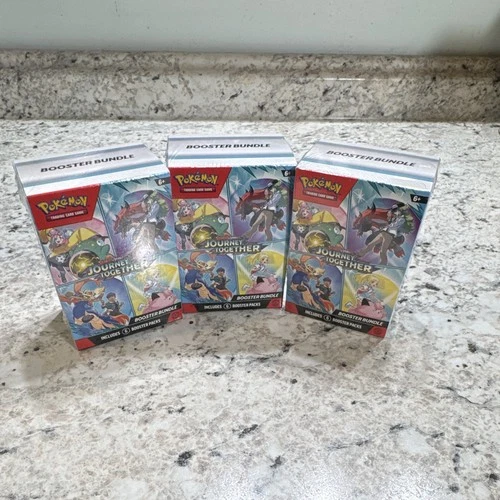 Pokémon TCG Journey Together Booster Bundle x3