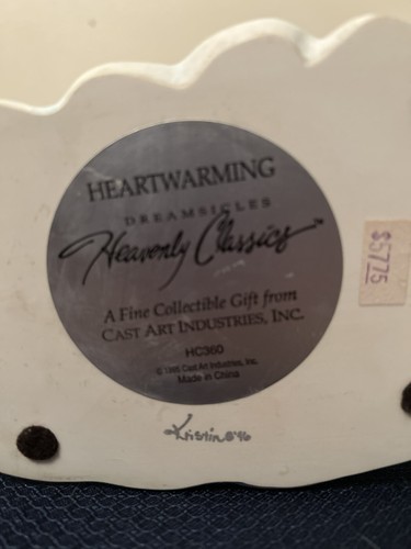 Angels Cast Art Industries 1995 Dreamsicles Heavenly Classics 'Heartwarming' - Picture 8 of 8