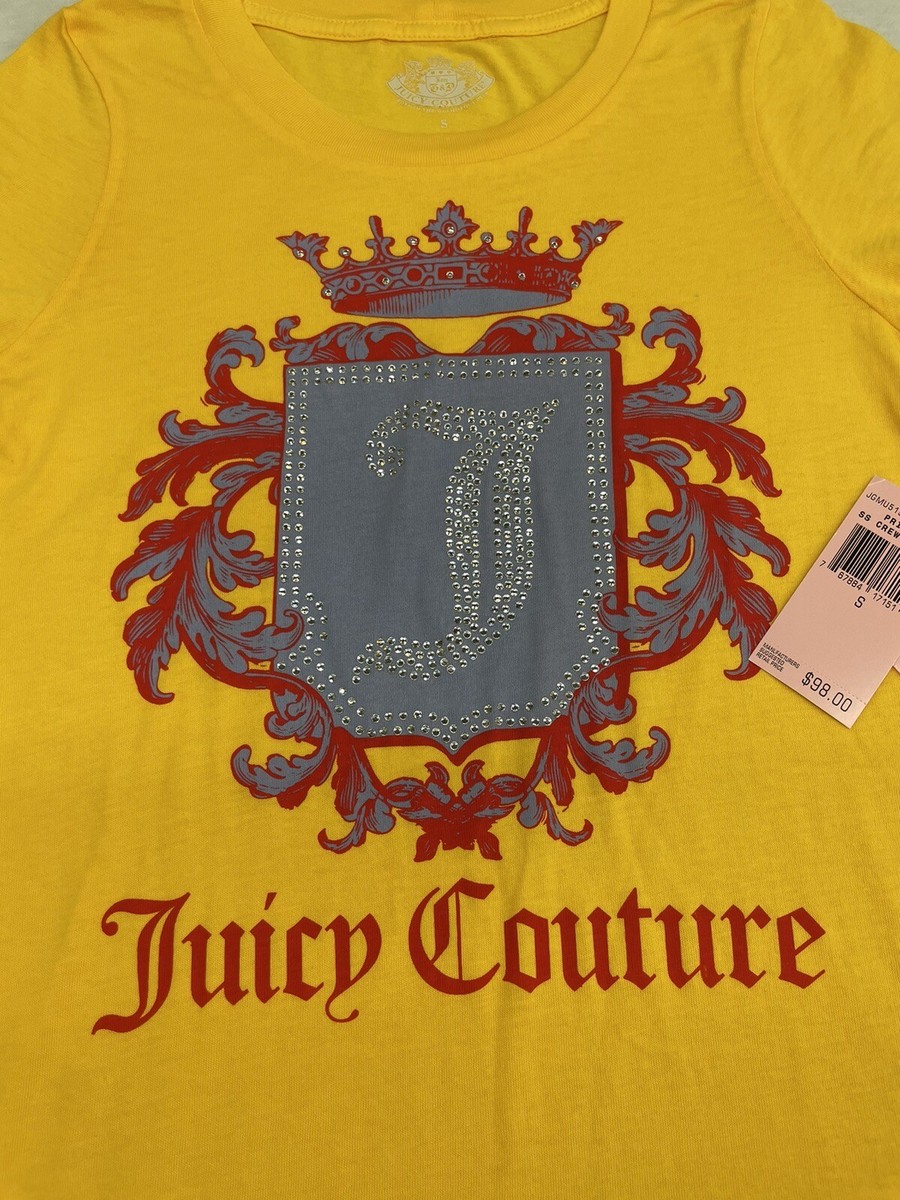 Vintage Juicy Couture S/S W/Print T-Shirt Size S Made In USA Vintage Juicy Couture S/S W/Print T-Shirt Size S Made In USA