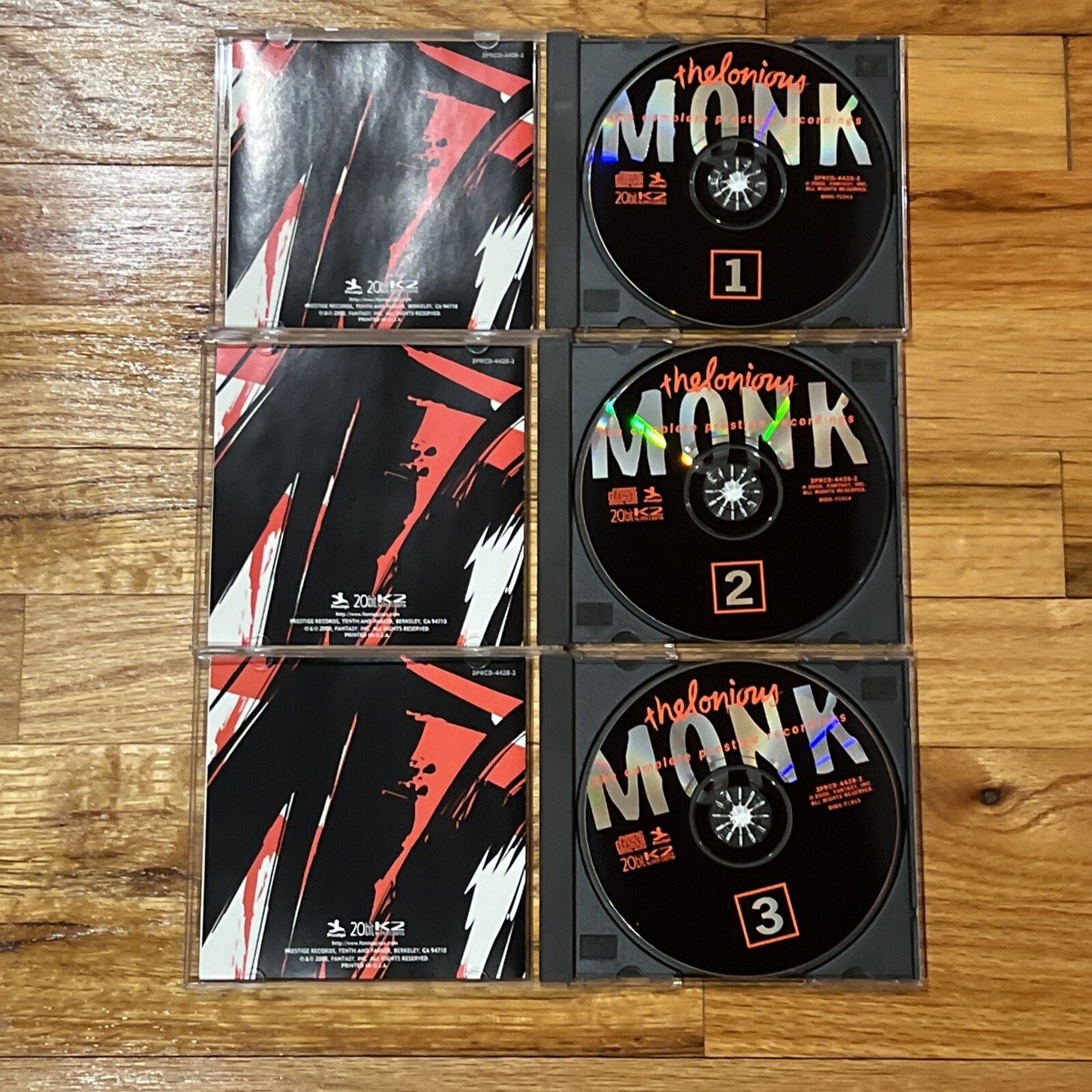 Thelonious Monk The Complete Prestige Recordings 3-CD | eBay