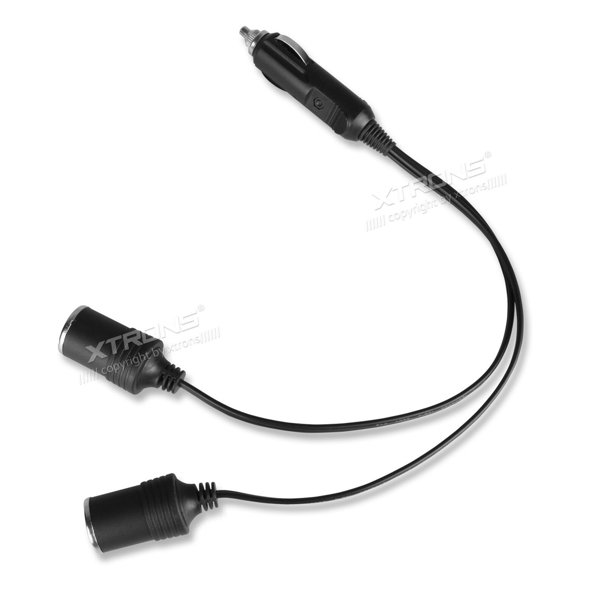 2 in 1 cigarette lighter adapter 2 in 1 Car Cigarette Lighter Socket Adapter Power Splitter Lead Charger DC  12V