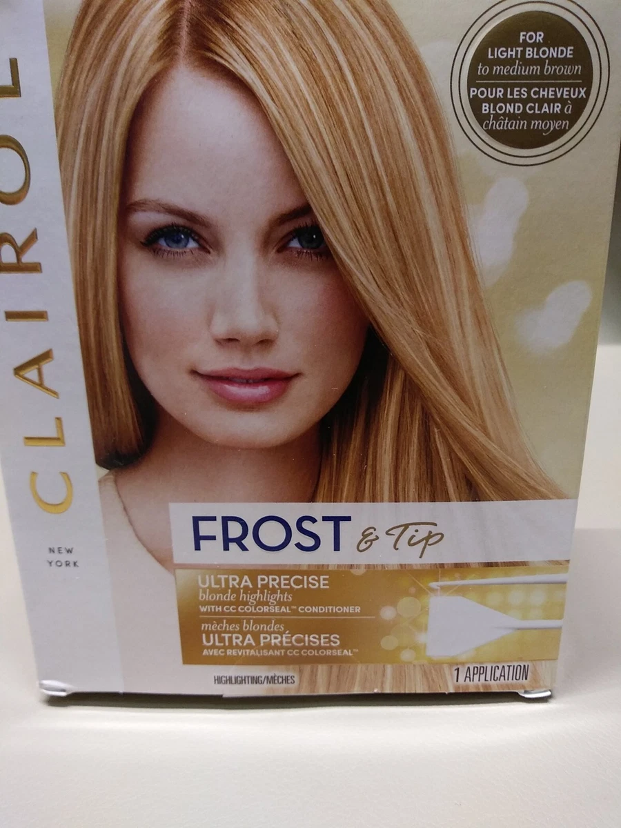Clairol FROST TIP Ultra Precise BLONDE Highlight Kit for blonde medium brown