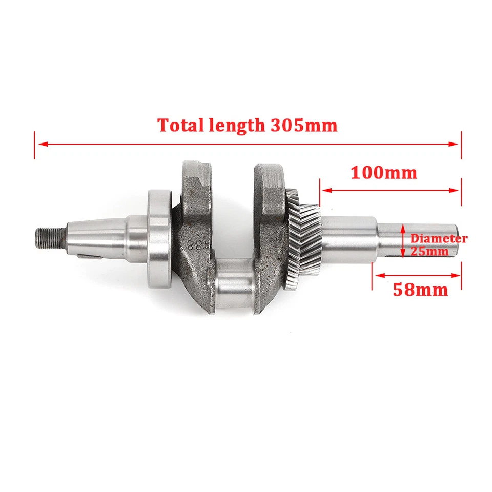 Juego completo de juntas bloque motor se adapta a cigüeñal Honda GX390 GX340 13 HP Foto 3 de 4