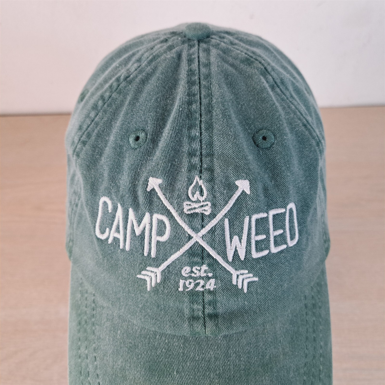 CAMP WEED ADJUSTABLE STRAPBACK BASEBALL HAT/CAP, … - image 8