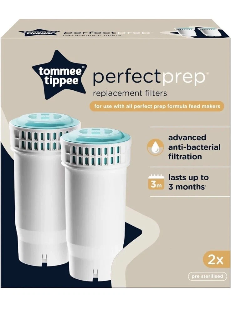 Product Image for Tommee Tippee Replacement Filter for the Perfect Prep Genuine Day & Night 2 pack