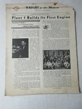 Wright at the Moment Curtiss-Wright newsletter January 16, 1943 Plant 7 Cyclone