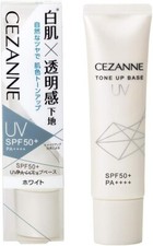 CEZANNE UV tone up base white 30g Makeup base SPF50 PA   from Japan