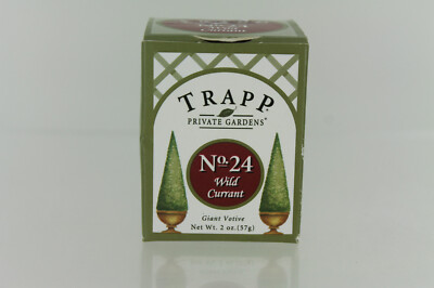 New Trapp Private Gardens No 24 Wild Currant 2 oz Votive Candle