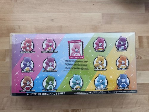 NEW Care Bears 2016 Figures Set of 14 Collectors Edition Sweet Sakura Bear - Picture 3 of 5