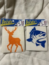 Vinyl Decals Deer, Buck, Hunting, Fish, Fishing