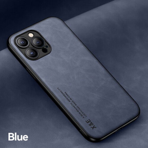 For iPhone 14 13 12 Pro Max 11 XS XR 8 7 ShockProof Magnetic Leather Case Cover - Picture 13 of 14