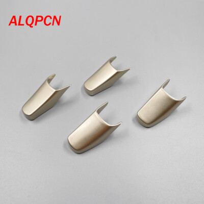 2 sets 4 PCS Gold  Door interior Pull Handle Strap Cap fit Lincoln town car