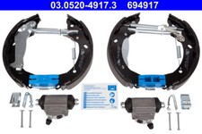 ATE 03.0520-4917.3 Bremsbackensatz für HYUNDAI,KIA