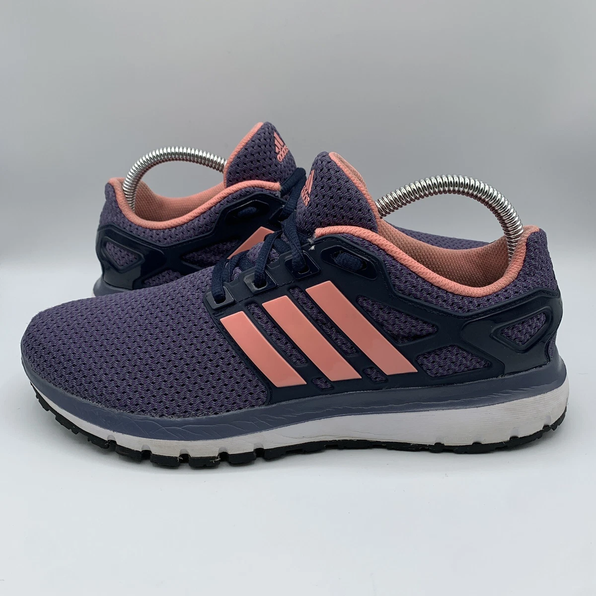 etiqueta Matón sobrina Adidas Energy Cloud WTC Womens Size 8.5 Blue Pink Lace Up Running Shoes  BA7530 | eBay