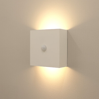 Wiederaufladbare Wandleuchte Bewegungsmelder PIR kabellose Nachtlampe von Auraglow