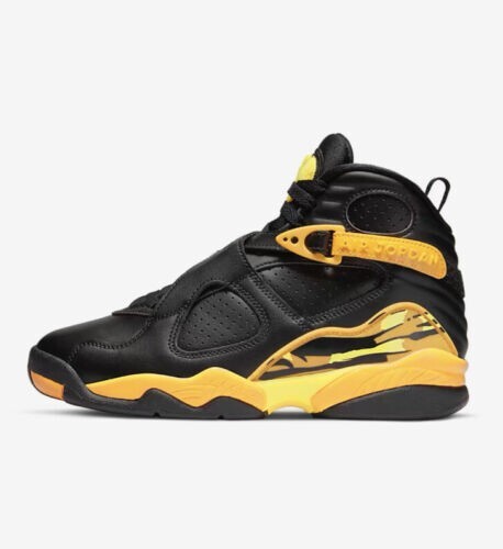 NEW Air Jordan 8 Retro Women's Sz 9 Black/Taxi-Opti Yellow CI1236 Fast Ship  195869209135 | eBay