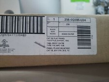 Leviton 5G596-U24 Universal GigaMax Cat 5e 24-Port Patch panel with Cable Man...