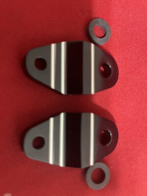 YAMAHA BANSHEE 350 YFZ 350 CNC ATV REAR EXHAUST HANGERS FIT TOOMEY CPI