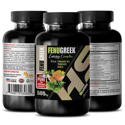 Fenugreek Energy Complex - Woth Panax Ginseng Root ,Maca
