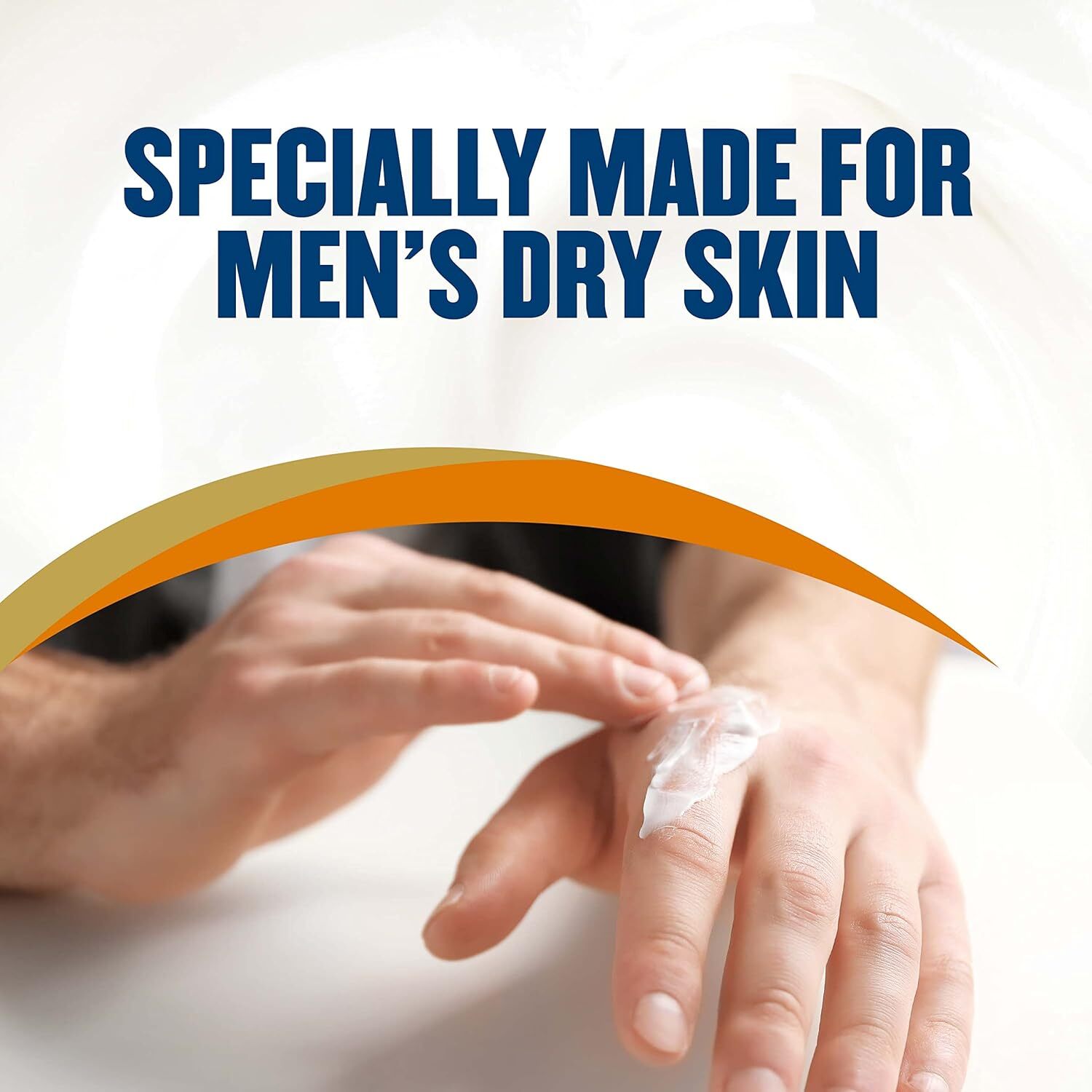 Gold Bond Men's Essentials Everyday Moisture Daily Body & Hand Cream, 6.5 oz...