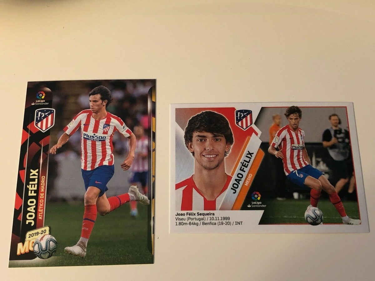 PANINI JOAO FELIX ROOKIE CARD ATLETICO MADRID MEGA CRACKS 2019