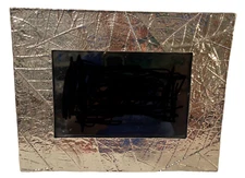 Michael Aram Forest Leaf 8”x6" Photo Frame Silver Excellent