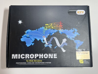 KTV The Vocal Microphone Professional Wireless Microphone System 