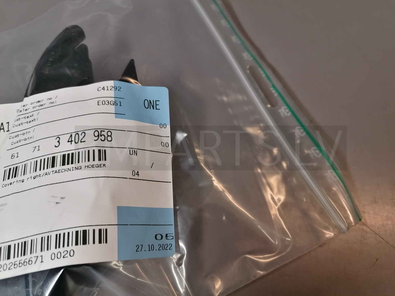 BMW X3 E83 Covering Right 51713402958 for sale online | eBay