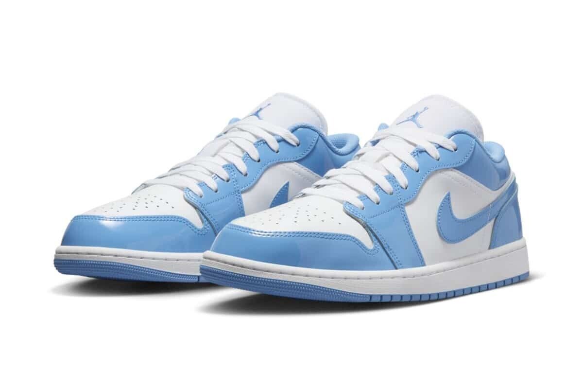 Nike Air Jordan 1 Low SE White Legend Blue FZ3929-114 GS 3.5 Nike Air Jordan 1 Low SE White Legend Blue FZ3929-114 GS 3.5