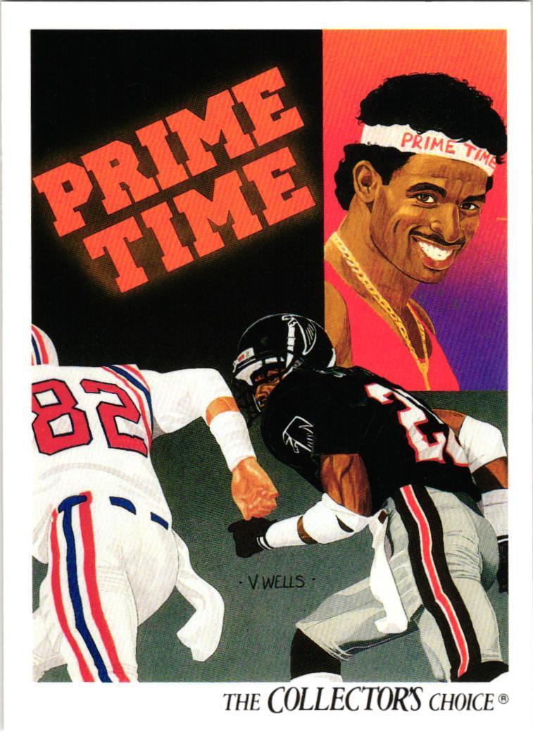 1991 Upper Deck 85 Deion Sanders Atlanta Falcons TC, CL eBay