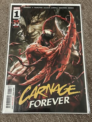 Carnage Forever 1A NM 2022 Venom Spider-Man Marvel Comics NM