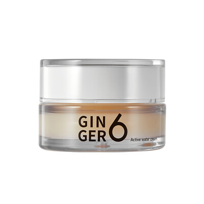 GINGER6 Active Water Cream 1.69oz / 50ml Anti-Aging, Gel Moisturizer K-Beauty
