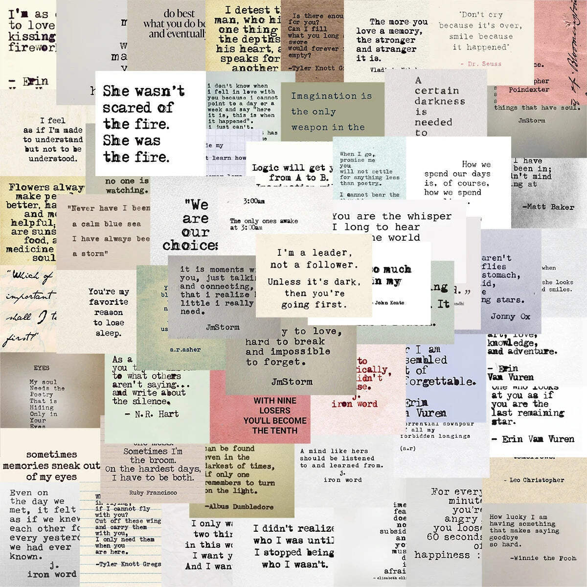 60pcs Retro Quotes Graffiti Stickers For Laptop Luggage Skateboard Phone Sticker