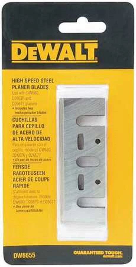 Dewalt DW6655 High Speed Steel Planer Blades 2Pcs eBay