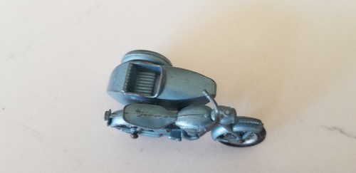 Vintage Matchbox Lesney Triumph No. 04 T110 Motorcycle With Sidecar - Picture 3 of 9