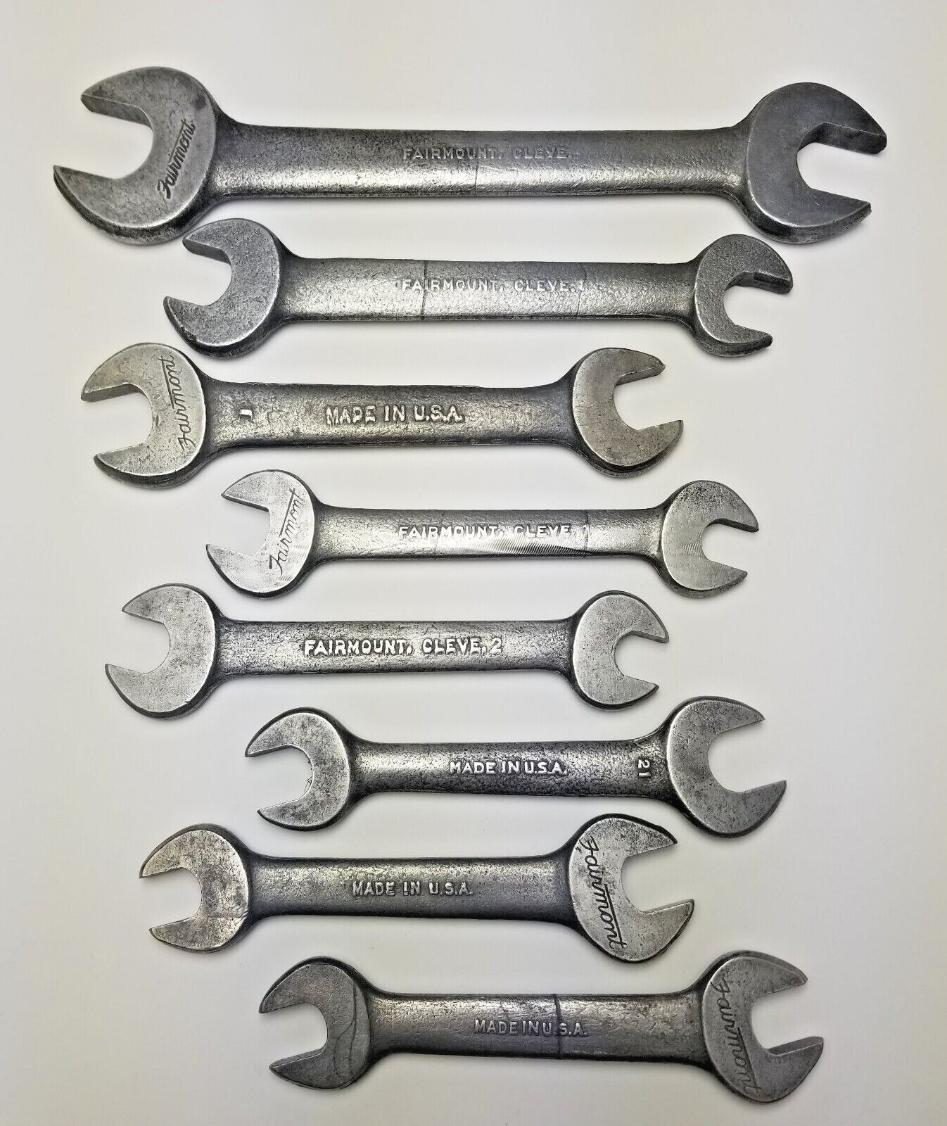 Vintage Fairmont Fairmount Cleve Open Ended Wrench Made in Cleveland