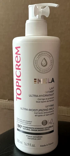 Topicrem MELA Unifying Lightening Ultra-Moisturizing Milk 500ml Exp 03/2026 - Picture 1 of 3