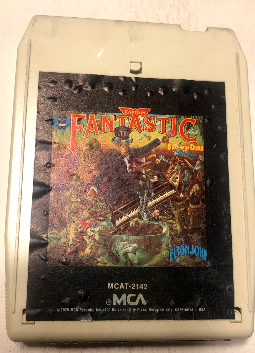 Captain Fantastic And The Brown Dirt Cowboy Elton John 8-Track