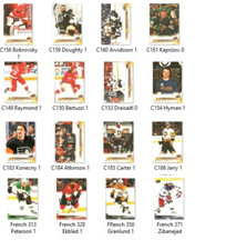 2022-23 Upper Deck Series 2 Canvas and French Parallels - Pick your card