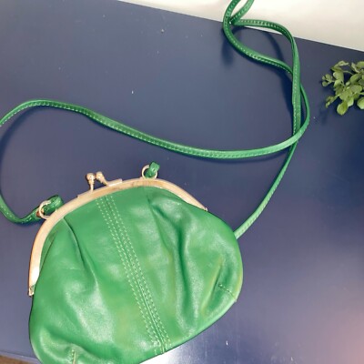 Super Cute 00s Retro Vintage Purse Bag With Shoulder Strap In Green Topshop  UK