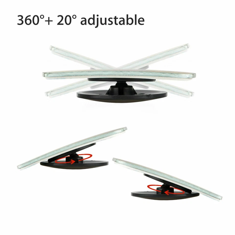 Espejo retrovisor gran angular ajustable punto ciego espejo lateral coche para Nissan Foto 2 de 4